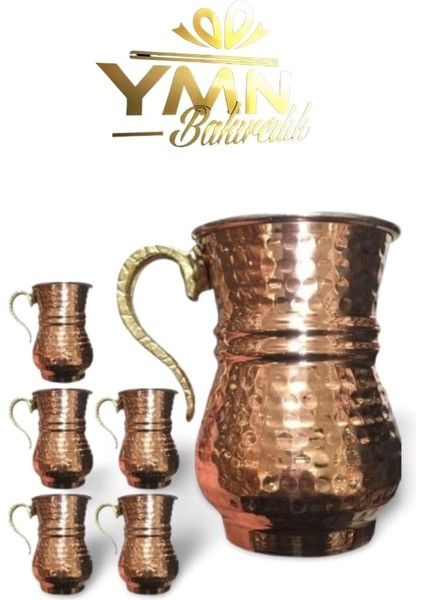 Bakır Çaydanlık,bakır Tava,bakır Cezve,bakır Sosluk,şekerlik Komple Çeyiz Seti