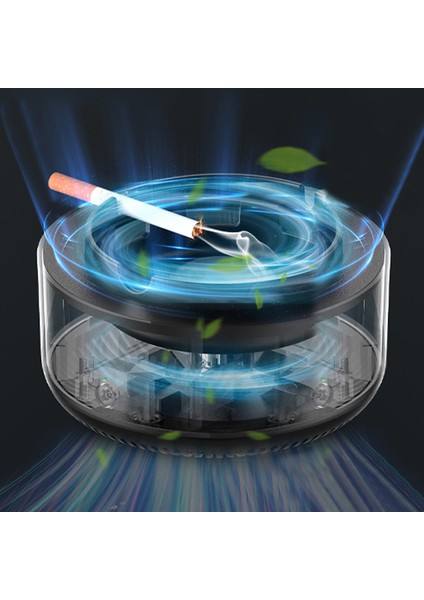 Yeni Nesil Tasarım Akıllı Hava Temizleyici Küllük Sıgara Dumanını Hapseden Ev-Ofis-Araç Kül Tablası fiyatları