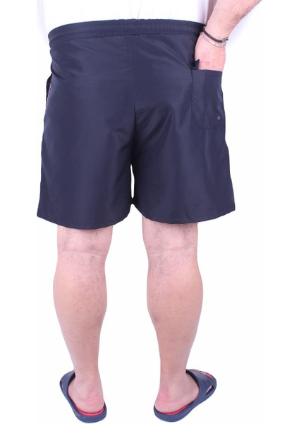 Büyük Beden Klasik Deniz Şortu 23677 Lacivert modelleri