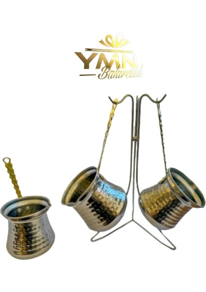 Alüminyum 3 Boy Cezve Seti 2-3-4 Fincanlık