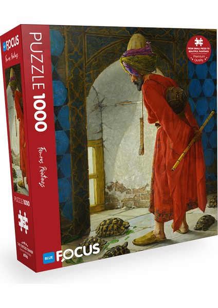 Blue Focus 1000 Parça Puzzle - The Tortoıse  (Kaplumbağa Terbiyecisi)