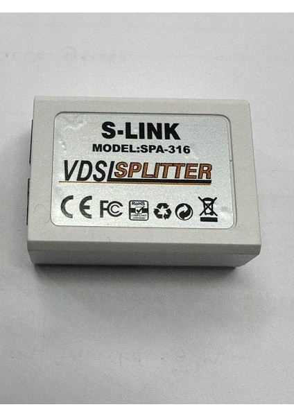 Vdsl Splitter Hat Telefon Modem Ayırıcı Vdsl Splitter