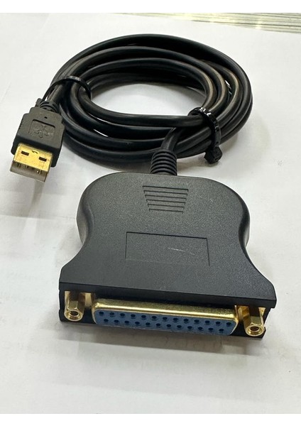 3 Metre USB 25 Pin Dişi Kablo 25 Pin Dişi USB Kablo