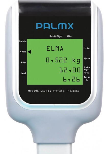 RLS1000D Wse Barkod Yazıcılı Terazi (6-15KG.) modelleri