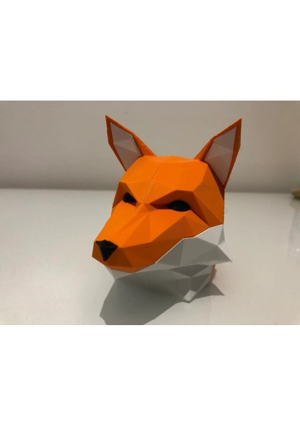 Tilki Başı Büst Fox Head