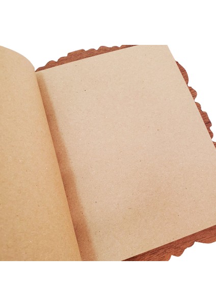 Aşık Sevgili Temalı Ahşap Defter