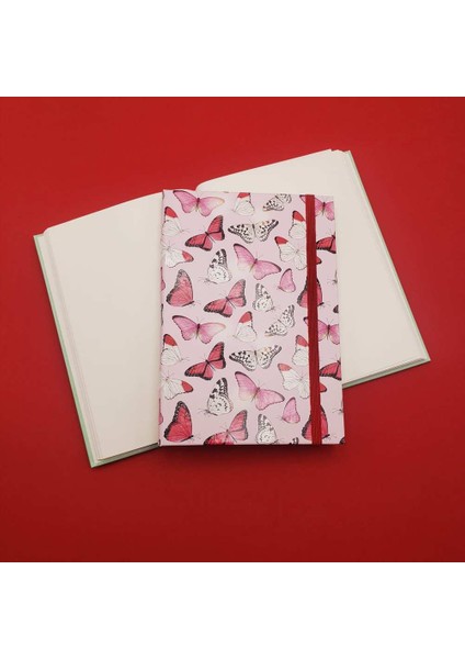 Kelebek Tasarımlı Defter