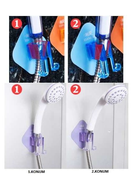 Duş Başlık Tutucu ve Lif Askısı fiyatları