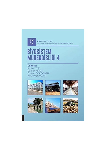 Biyosistem Mühendisliği Iv - Aybak 2022 Eylül