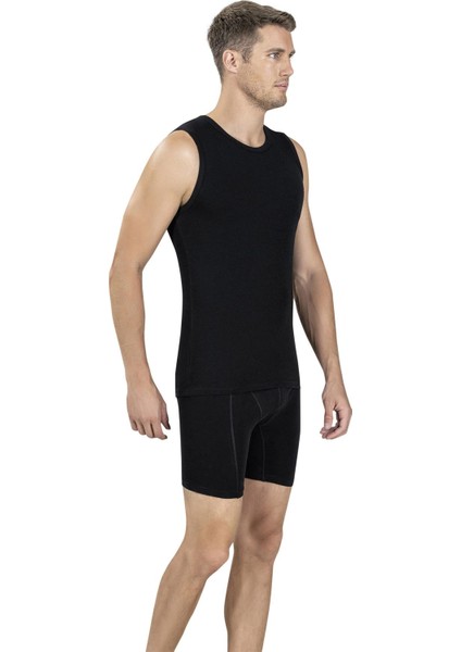 Erkek Sıfır Yaka Sıfır Kol Pamuklu Fanila Atlet 114 - 12 Adet fiyatları