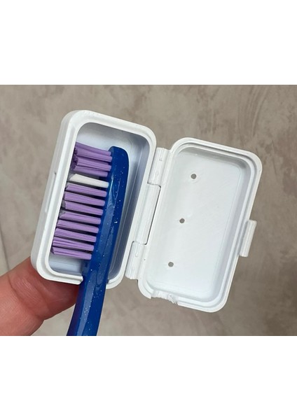 Diş Fırçası Başlık Kabı Damlalıklı