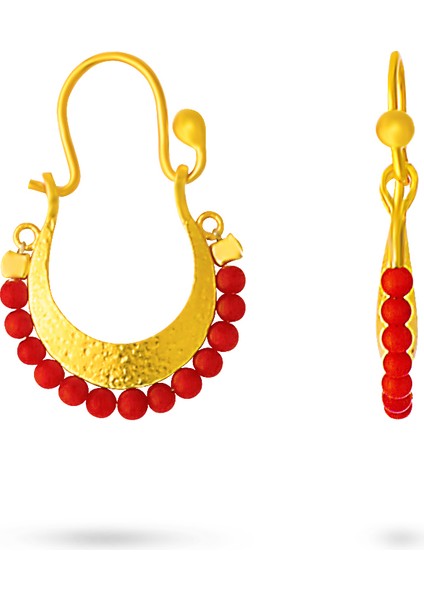 925 Ayar Gümüş Küçük Boy Halep Küpesi