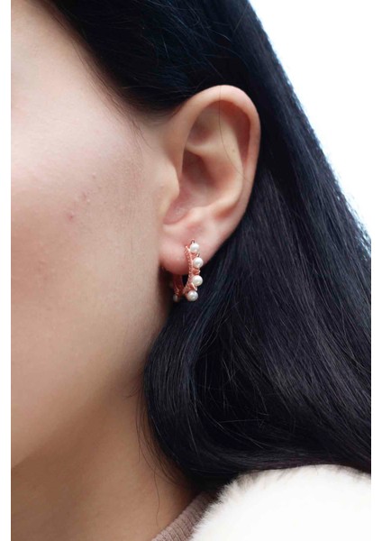 Zirkon Taşlı İncili 925 Ayar Gümüş Küpe fiyatları