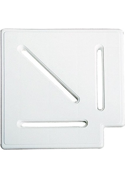 Havuz Izgara Köşe Parçası 20 cm 90 Derece