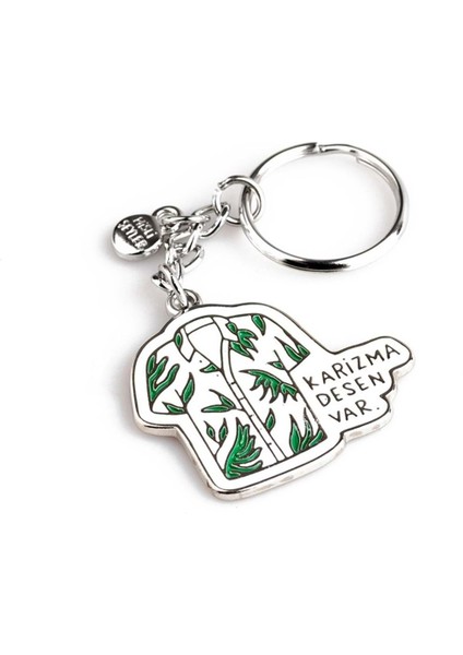 Hisli Şeyler Anahtarlık - Karizma Desen Var