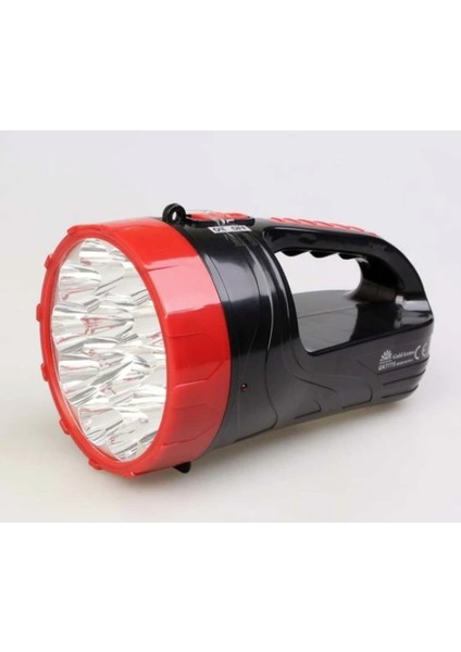 ST-6665 1W+6SMD LED Şarj Edilebilir El Feneri