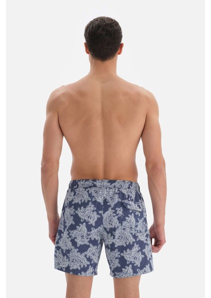 Indigo Caretta Des. Orta Şort fiyatları