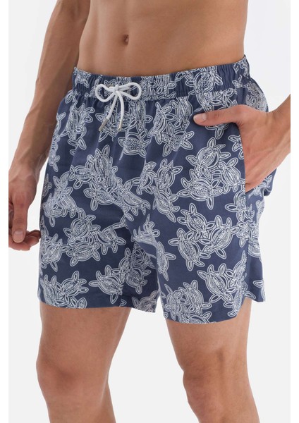 Indigo Caretta Des. Orta Şort fırsatları