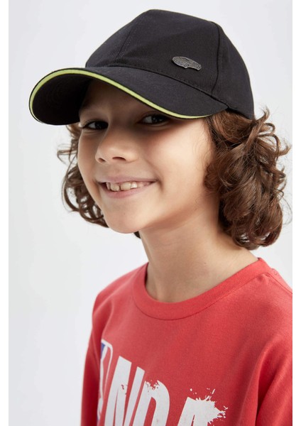 Erkek Çocuk Pamuklu Beyzbol Basketbol Şapkası N5481A623SM