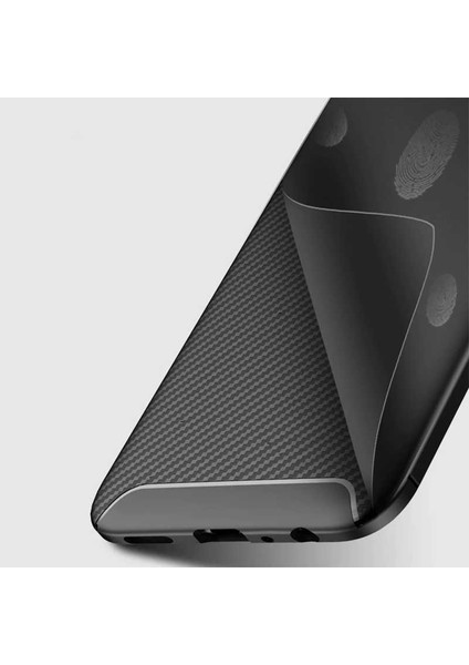 Xiaomi Mi Play Kılıf Kamera Çıkıntılı Karbon Fiber Dokulu Renk Atmaz Koruyucu Kapak (Negro) indirimleri