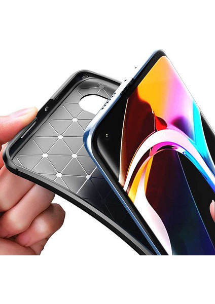 Xiaomi Mi 10 Kılıf Kamera Çıkıntılı Karbon Fiber Dokulu Renk Atmaz Koruyucu Kapak (Negro) indirimleri