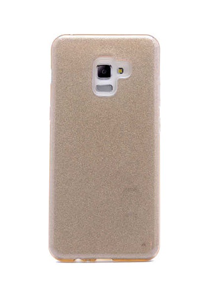 Samsung Galaxy A8 Plus 2018 Kılıf Renkli Parıltılı Simli Işıltılı Silikon Kapak (Shining)