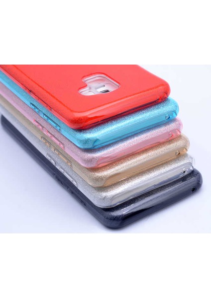 Samsung Galaxy A8 Plus 2018 Kılıf Renkli Parıltılı Simli Işıltılı Silikon Kapak (Shining) fırsatları