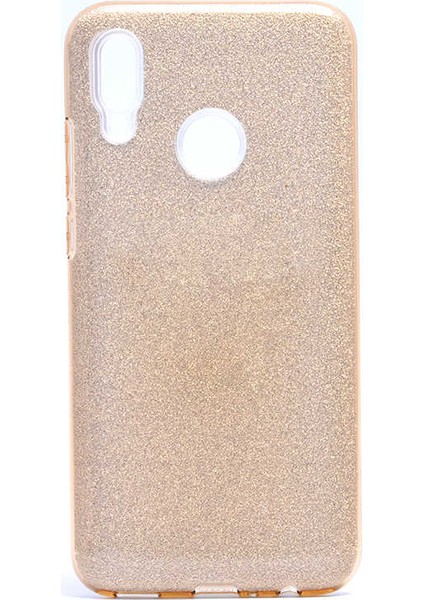Huawei P Smart 2019 Kılıf Renkli Parıltılı Simli Işıltılı Silikon Kapak (Shining)