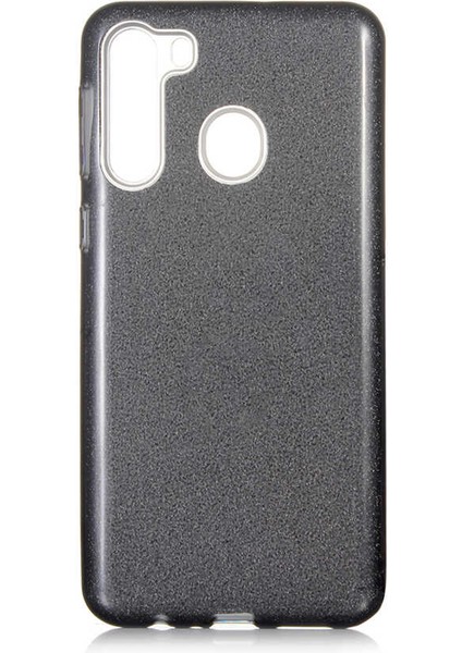 Samsung Galaxy A21 Kılıf Renkli Parıltılı Simli Işıltılı Silikon Kapak (Shining)