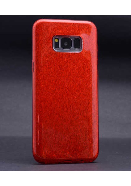 Samsung Galaxy S8 Kılıf Renkli Parıltılı Simli Işıltılı Silikon Kapak (Shining)