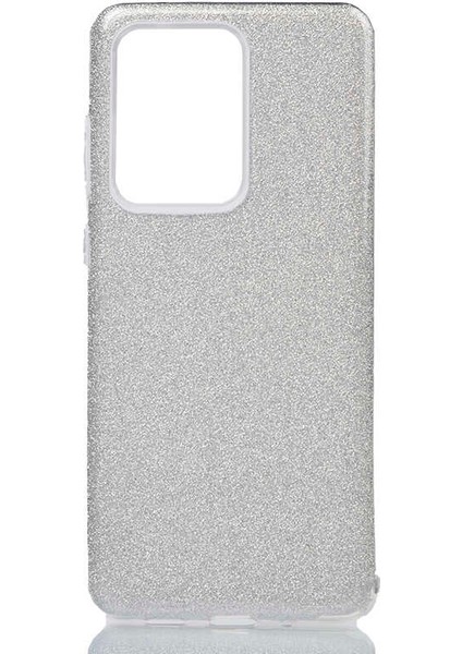 Samsung Galaxy S20 Ultra Kılıf Renkli Parıltılı Simli Işıltılı Silikon Kapak (Shining)