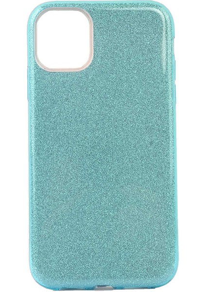 Apple iPhone 11 Pro Max Kılıf Renkli Parıltılı Simli Işıltılı Silikon Kapak (Shining)