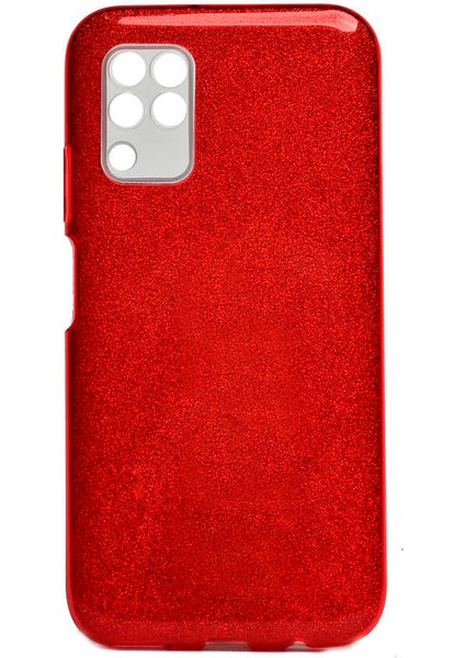 Huawei P40 Lite Kılıf Renkli Parıltılı Simli Işıltılı Silikon Kapak (Shining)