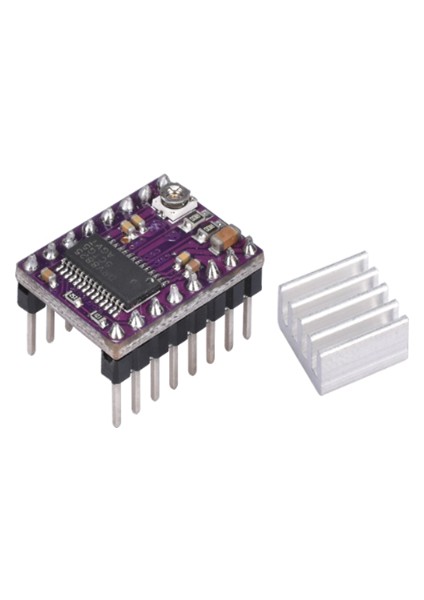 DRV8825 Step Motor Sürücüsü - 3D Yazıcı/cnc Uyumlu