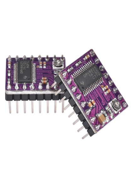 DRV8825 Step Motor Sürücüsü - 3D Yazıcı/cnc Uyumlu
