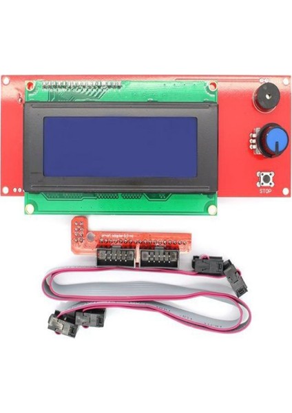 3D Yazıcı Ramps 1.4 Uyumlu 2004 LCD Ekran Seti