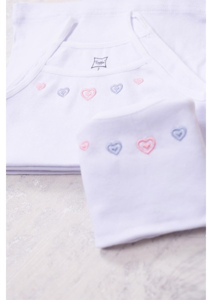 6'lı Ip Askılı Işlemeli Atlet modelleri