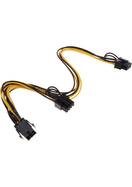 6 Pin-2 x Pcıe 8 (6+2) Pın Grafik Kartı Pcı-E Express VGA Ayırtıcı Gücü (Yurt Dışından)