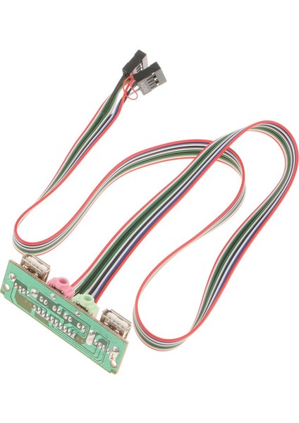 Ön Panel USB Ses Portu Mikrofon Kulaklık Kablosu Bilgisayar Kasası- 6.8cm (Yurt Dışından)