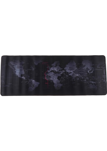 Oyun Büyük Fare Pad Dizüstü Bilgisayar Klavye Mat Dikili Kenarlar Geniş Boyut Haritası 300X800MM (Yurt Dışından)