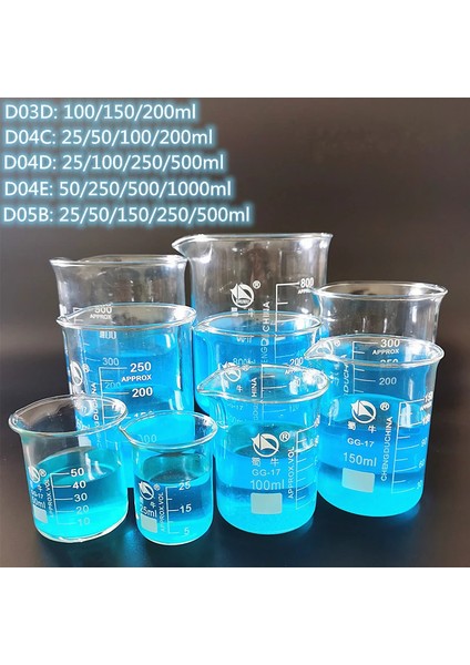 Beher Cam Kısa Form 10 ml