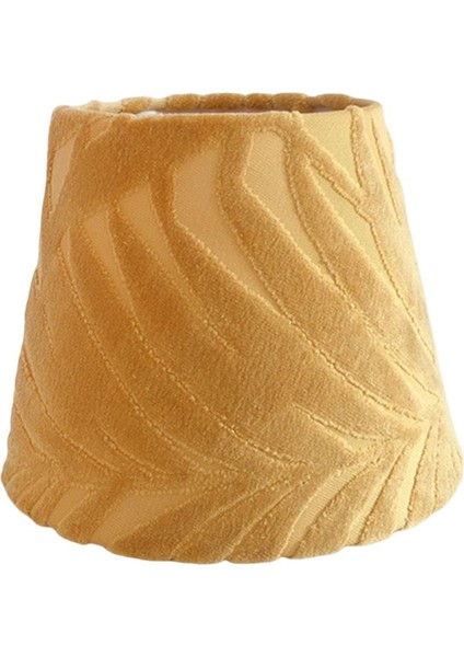 Kumaş Lamba Gölgesi Kullanımı Kolay Accs Diy Lamba Kapağı Çay Evi Duvar Başucu Sarı Için (Yurt Dışından)