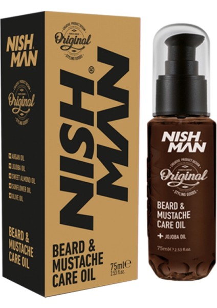 Nishman Dolgunlaştırıcı Ve Canlandırıcı Saç Sakal Serumu 75 Ml