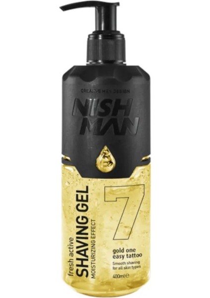 No7 Gold One Traş Jeli 400 Ml