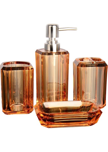 4'lü Banyo Aksesuar Seti (Yurt Dışından)