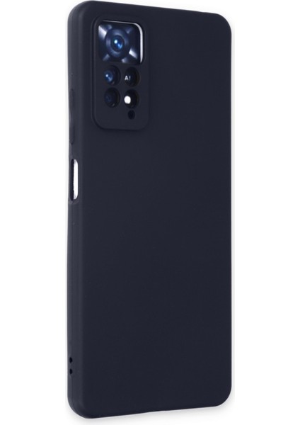 Xiaomi Redmi Note 11 Pro Kılıf First Silikon - Lacivert modelleri