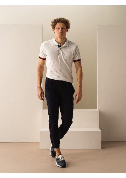 Pamuklu Slim Fit Jogger Pantolon