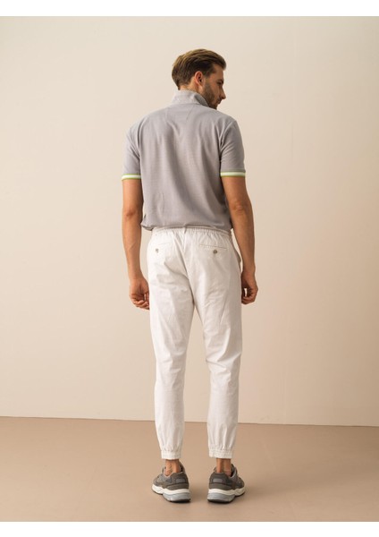 Pamuklu Slim Fit Jogger Pantolon