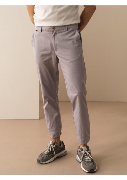 Pamuklu Slim Fit Jogger Pantolon