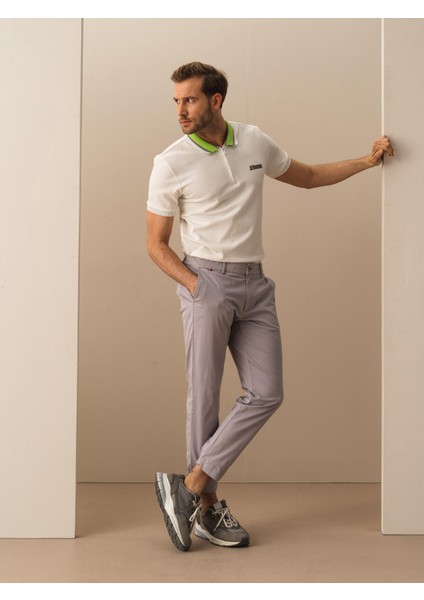 Pamuklu Slim Fit Jogger Pantolon